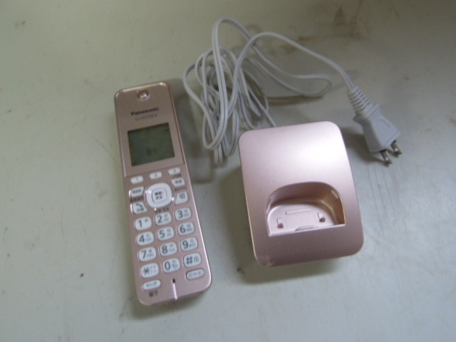 (NR) Panasonic telephone machine cordless handset KX-FKD558 Junk 