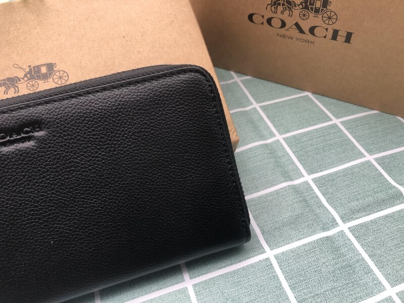 コーチ COACH 財布 長財布 メンズ レザー 新品 未使用 ギフト ブラック ウォレット プレゼント ラウンドファスナー ブランド A169_画像5