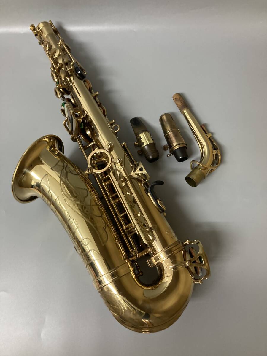 セルマー アルトサックス マーク7 彫刻 SELMER Marc Ⅶ 現状 動作未確認 No.29×××× MADE IN FRANCE ヴィンテージ オールド【02】の画像7