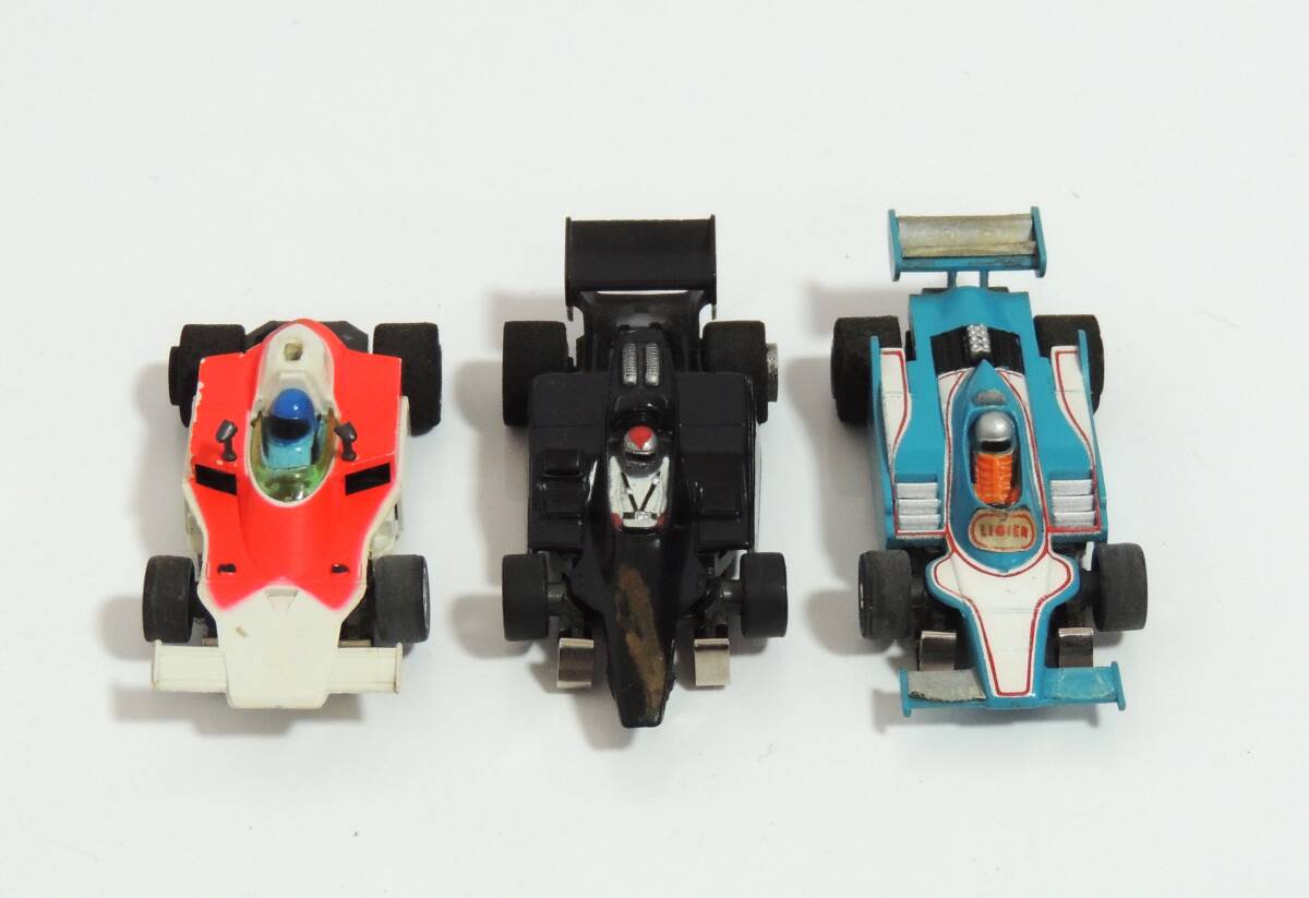 □ G-PLUS TYCO エポック スロットカー マグナカー ミニカー 4点 LIGIER elf Ford サンダーバード 7-11 ジャンク 中古品 ③の画像6