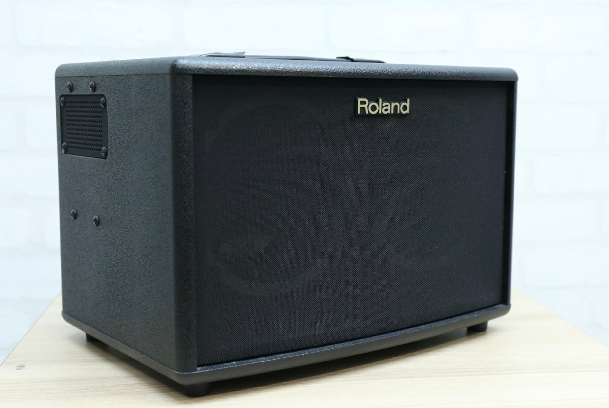 【H0137】★Roland★アンプ★アコースティック・ギター★ステレオ★モニター★AC-60★_画像1