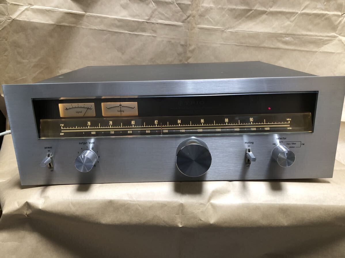 TRIO Trio AM-FM stereo tuner KT-7100 operation goods manual attaching 