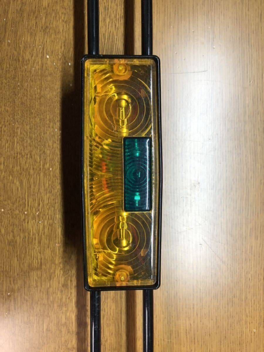 [ rare article ] Showa Retro that time thing hiro is ta made ( reality Amon )s Lee beam 808 THREE BEAM 808 high mount brake lamp present condition junk old car 