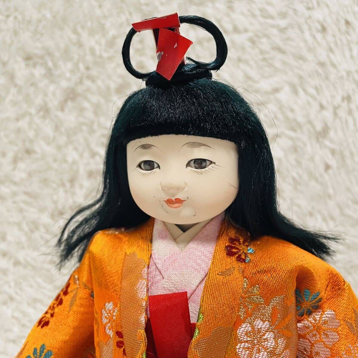 超希少！コレクター所蔵品 アンティーク 抱き人形 玩具 雛人形 日本人形 市松人形 着物 昭和レトロ 和装 置物 女の子 男の子 セット_画像6