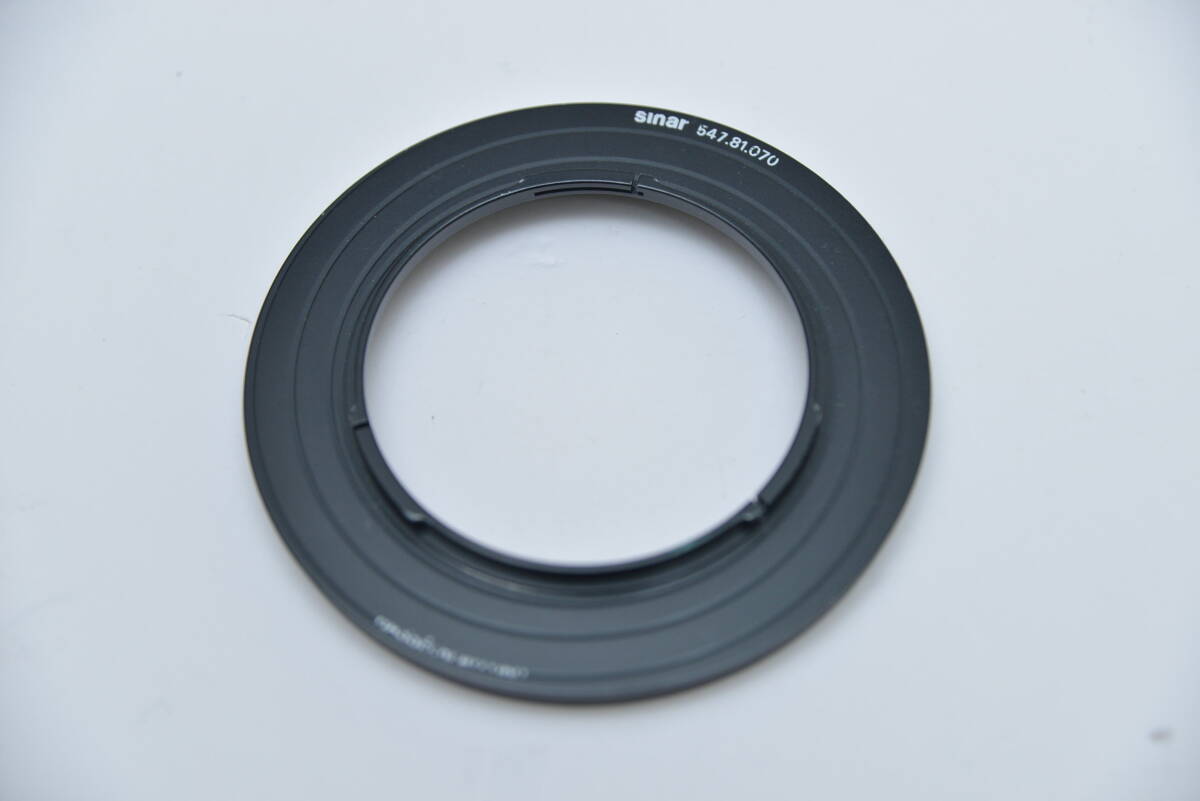 SINAR ジナー アダプターリング 547.81.070 ADAPTER RING HASSELBLAD_画像1