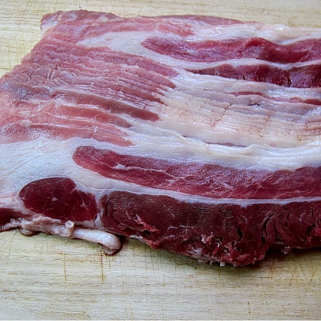 【最高峰】豚肉の王様「イベリコ/バラ1kg」スライス2mm、本場スペイン産_画像5