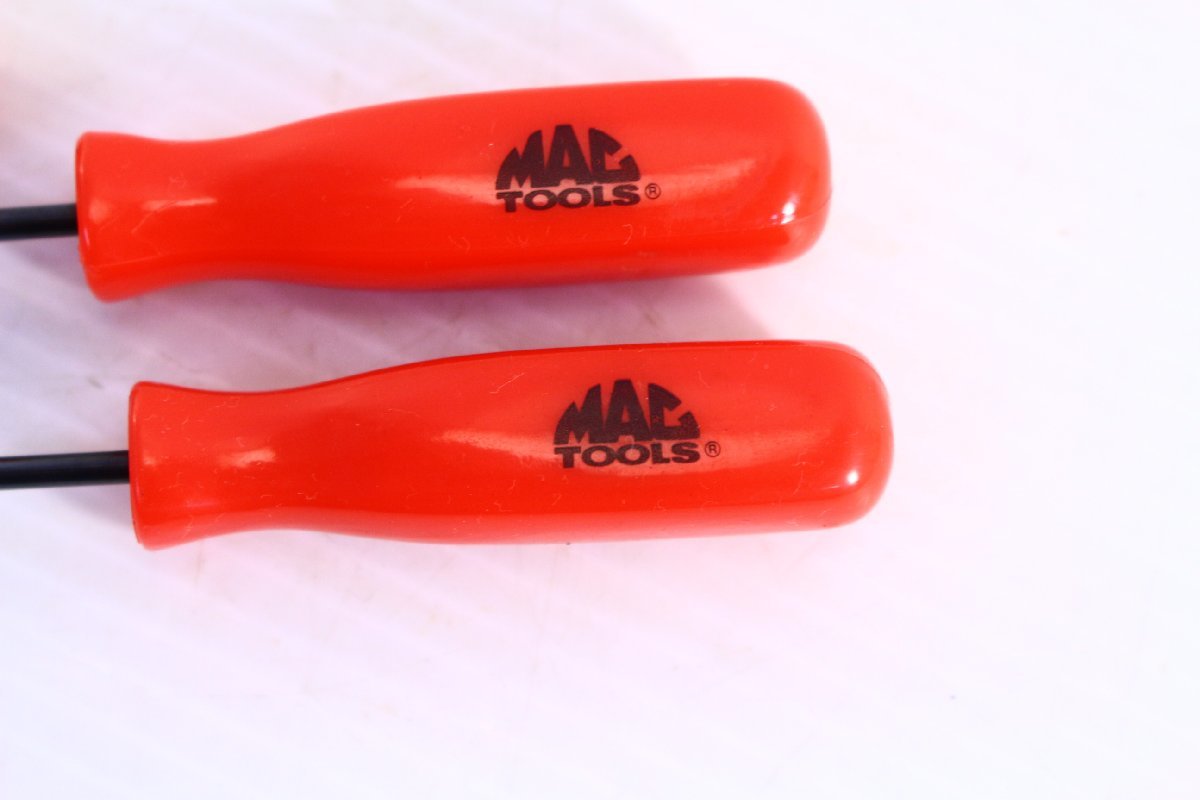 ●MAC TOOLS マックツールズ SRT4 シールリムーバー 4本セット シール材除去 Oリング除去 工具 ハンドツール トレー付き【10920615】_画像4