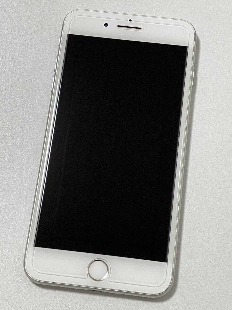 SIMフリー iPhone8 Plus 256GB Silver シムフリー アイフォン8 プラス シルバー 銀 docomo au softbank 本体 SIMロックなし A1898 MQ9P2J/Aの画像2