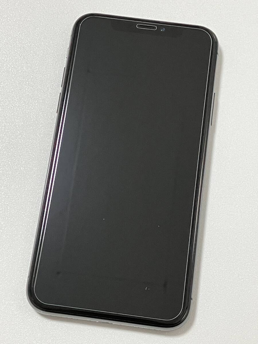 SIMフリー iPhoneX 256GB Space Gray シムフリー アイフォンX スペースグレイ 黒 au softbank docomo 本体 SIMロックなし A1902 MQC12J/Aの画像2