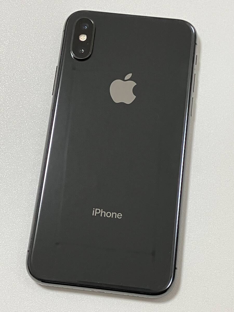 SIMフリー iPhoneX 256GB Space Gray シムフリー アイフォンX スペースグレイ 黒 au softbank docomo 本体 SIMロックなし A1902 MQC12J/Aの画像3