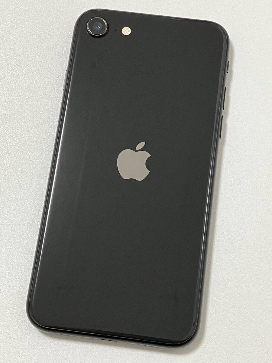 SIMフリー iPhoneSE2 64GB Black シムフリー アイフォンSE 2 第二世代 第2世代 ブラック 黒 au docomo SIMロックなし A2296 MHGP3J/A 89%の画像3
