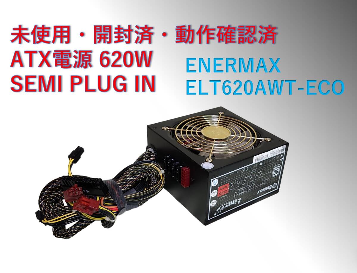 ATX 電源 ENERMAX 620W 未使用・動作確認済/#1EFpw_画像2