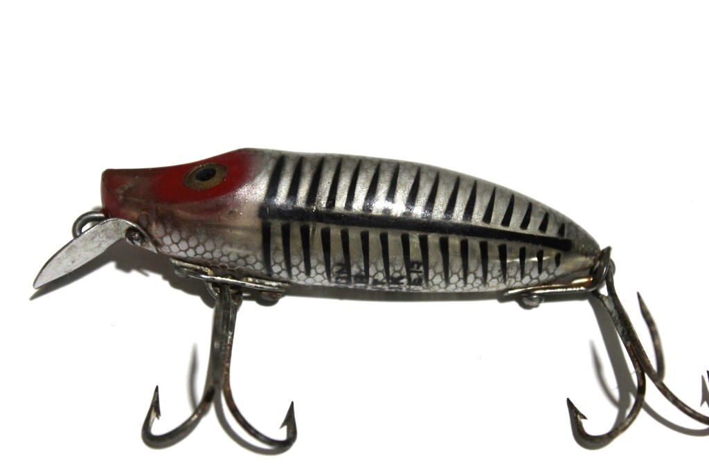 ■s3734 HEDDON RIVER RUNT ヘドン リバーラント フローター オールド 希少 2ピースリグ 金目 40s～ xrs クリア■_画像2