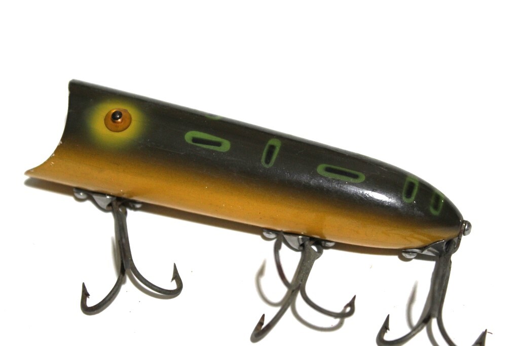 ■s3682 HEDDON WOOD LUCKY13 ヘドン ウッド ラッキー13 オールド 希少 bf タックアイ■の画像3