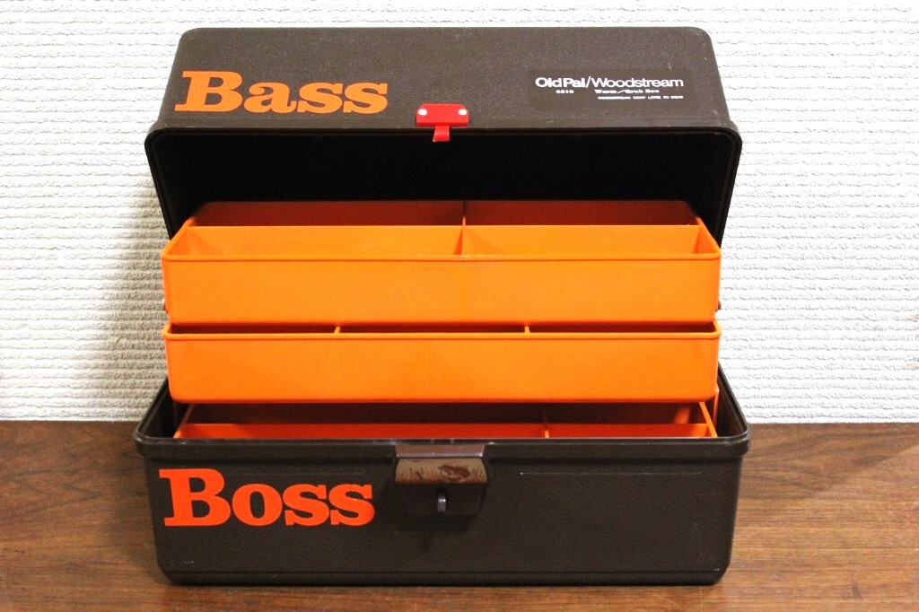 ■s3749 OLD PAL BASS BOSS 6310 オールドパル バスボス ボックス 希少 ダイワ ヘドン バルサ50 バグリー 等オールドプラグ似合います■の画像1