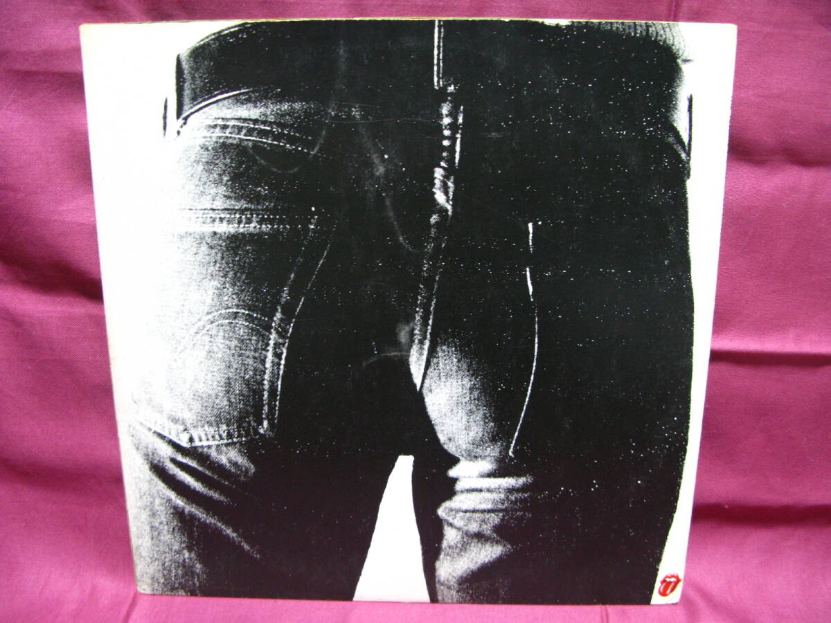 ★ROLLING STONES★【STICKY FINGERS】UK ORIG 初回マト3/3 最初期レーベル 1stプレス 完品 極レア_画像4