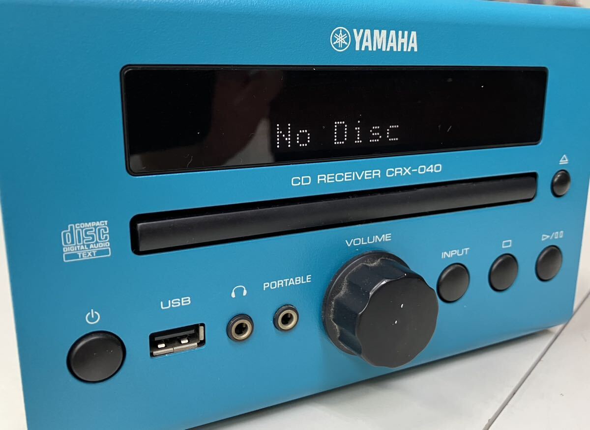 【 即決 】YAMAHA CRX-040 ヤマハ CD RECEIVER CDコンポ NS-BP80 CDレシーバー スピーカー WS19350 リモコン 送料込 匿名配送_画像10