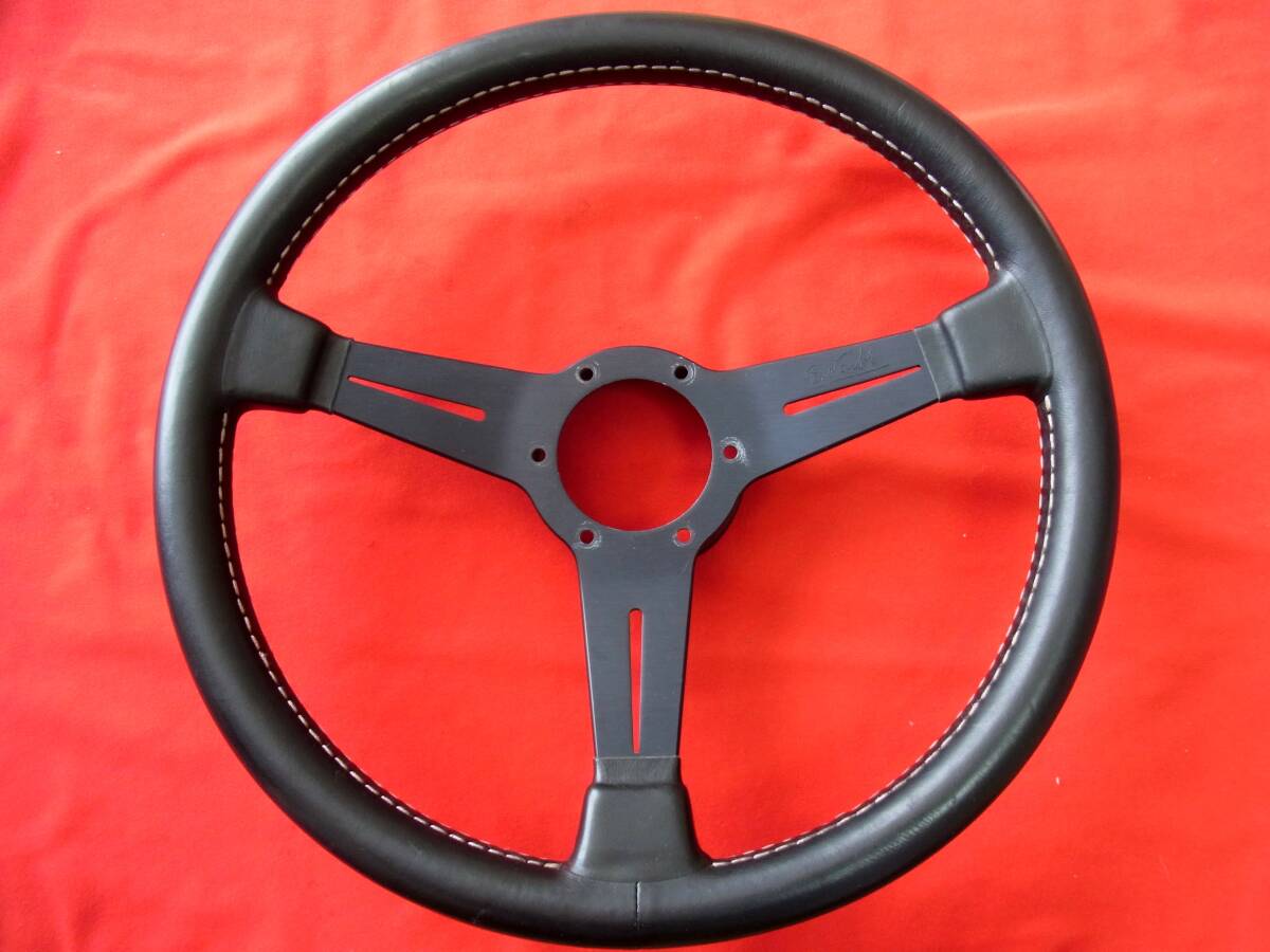 nardi steering wheel CLASSIC 36.5Φ blackspoke FET正規 ナルディ クラシック 黒スポーク 綺麗 ヤフネコ100サイズ_画像1