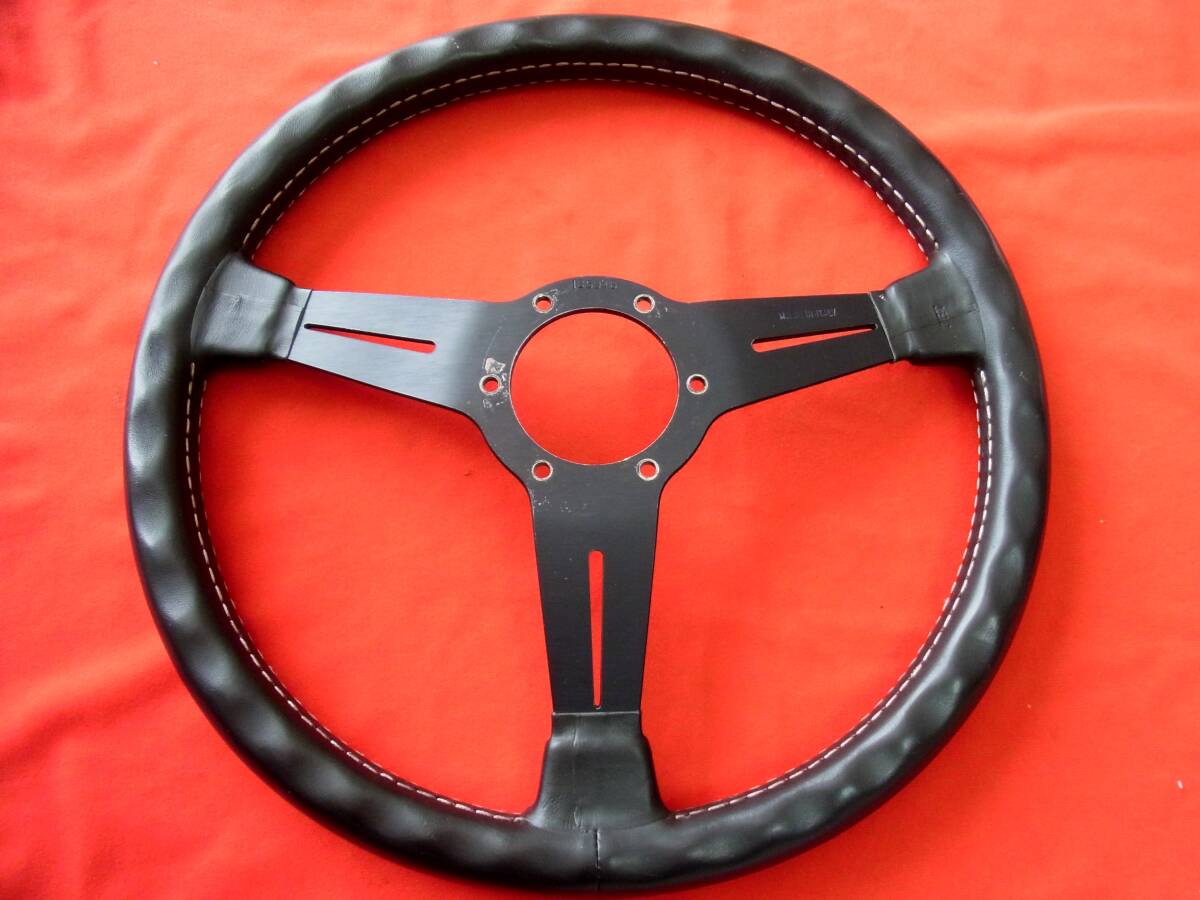 nardi steering wheel CLASSIC 36.5Φ blackspoke FET正規 ナルディ クラシック 黒スポーク 綺麗 ヤフネコ100サイズ_画像9