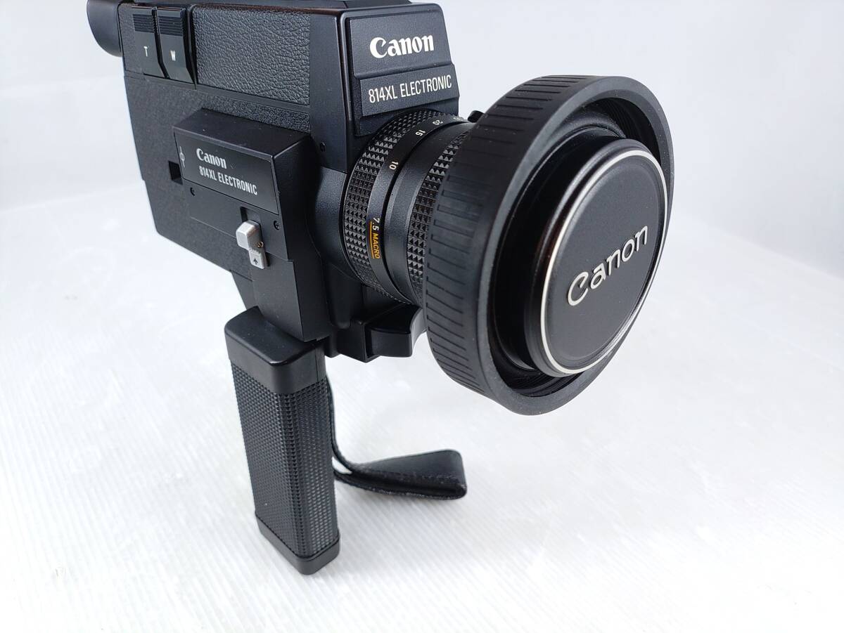 Canon 814XL ELECTRONIC 8ミリカメラ フィルムカメラ QR023-556 電源のみ確認済み CANONズームレンズC-8_画像6