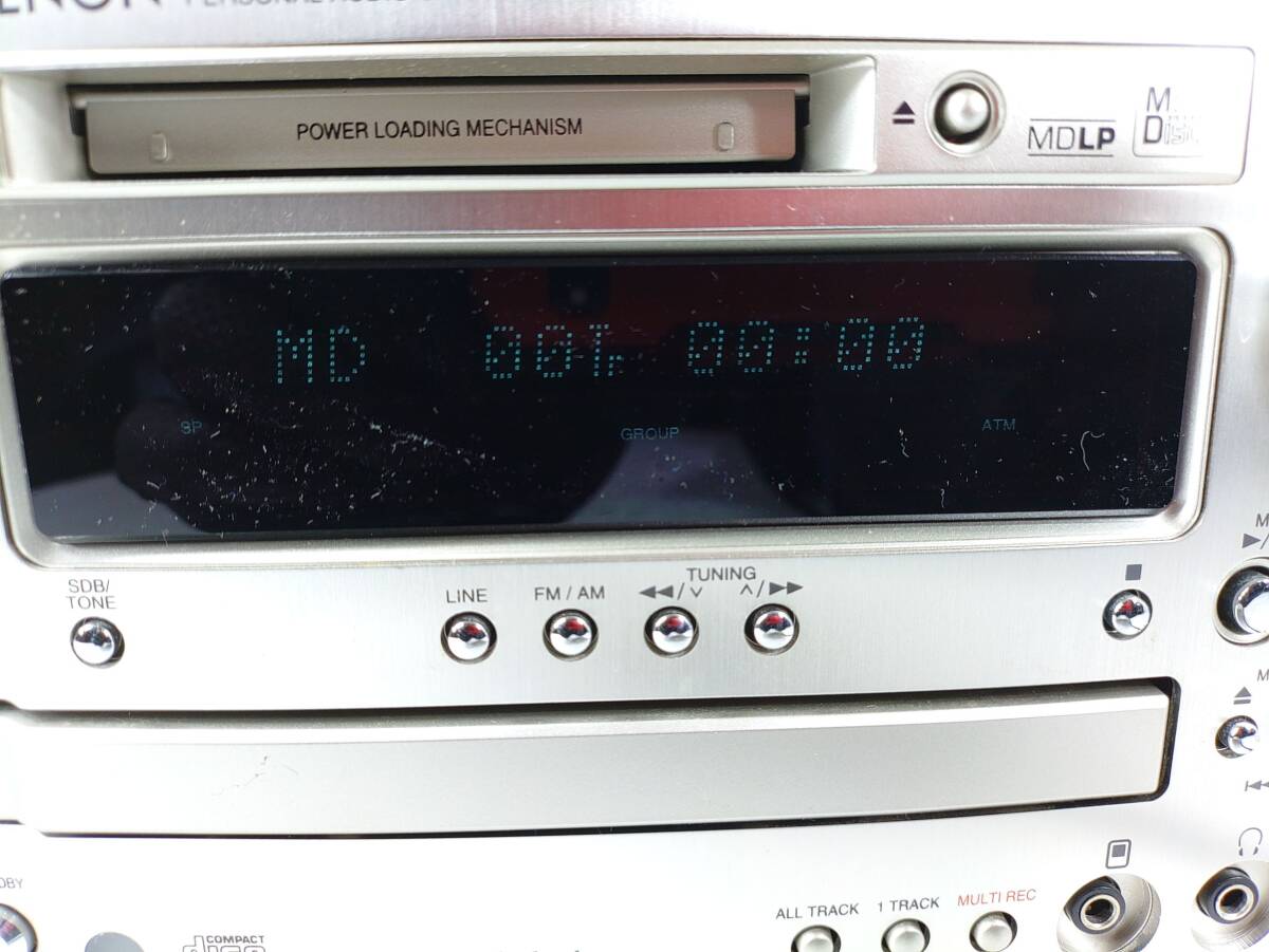 DENON デノン ミニコンポ 2006年製 D-MG33 中古美品 動作確認済 578_画像4