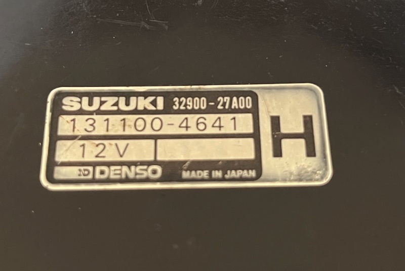 [GSX-R1100 初期型 GU74A GU74B GU74C GR71F GR71G GR71H]イグナイターユニット 32900-27A00 32900-06B00 GSX-R750 製造廃止パーツ 動作品_画像2