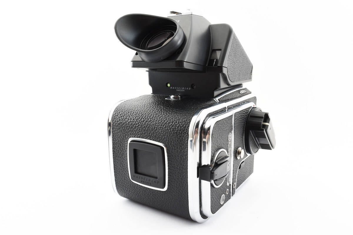 【良品 プリズムファインダー付き】 HASSELBLAD　ハッセルブラッド　503CX + PME5 + A12 フィルムバック 中判カメラ _画像4