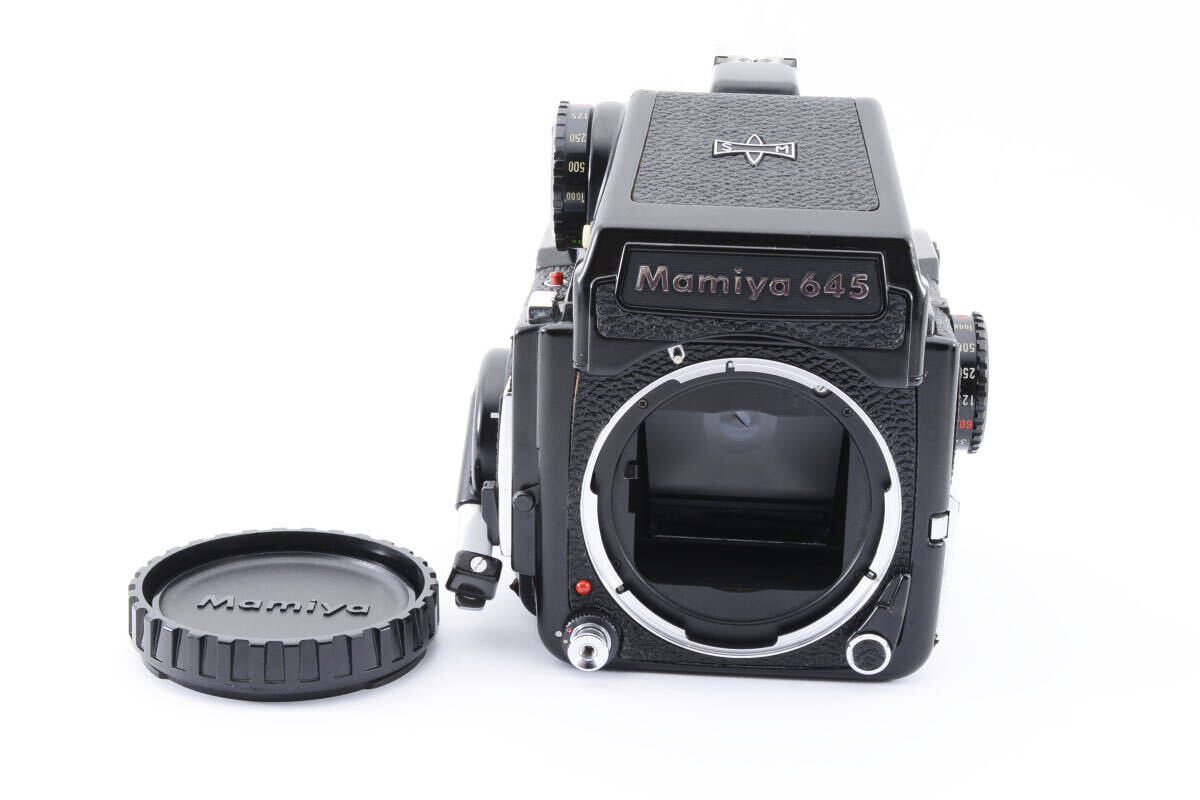 MAMIYA マミヤ M645 1000S 中判カメラ プリズムファインダー 電池付 動作好調 同梱可能_画像1