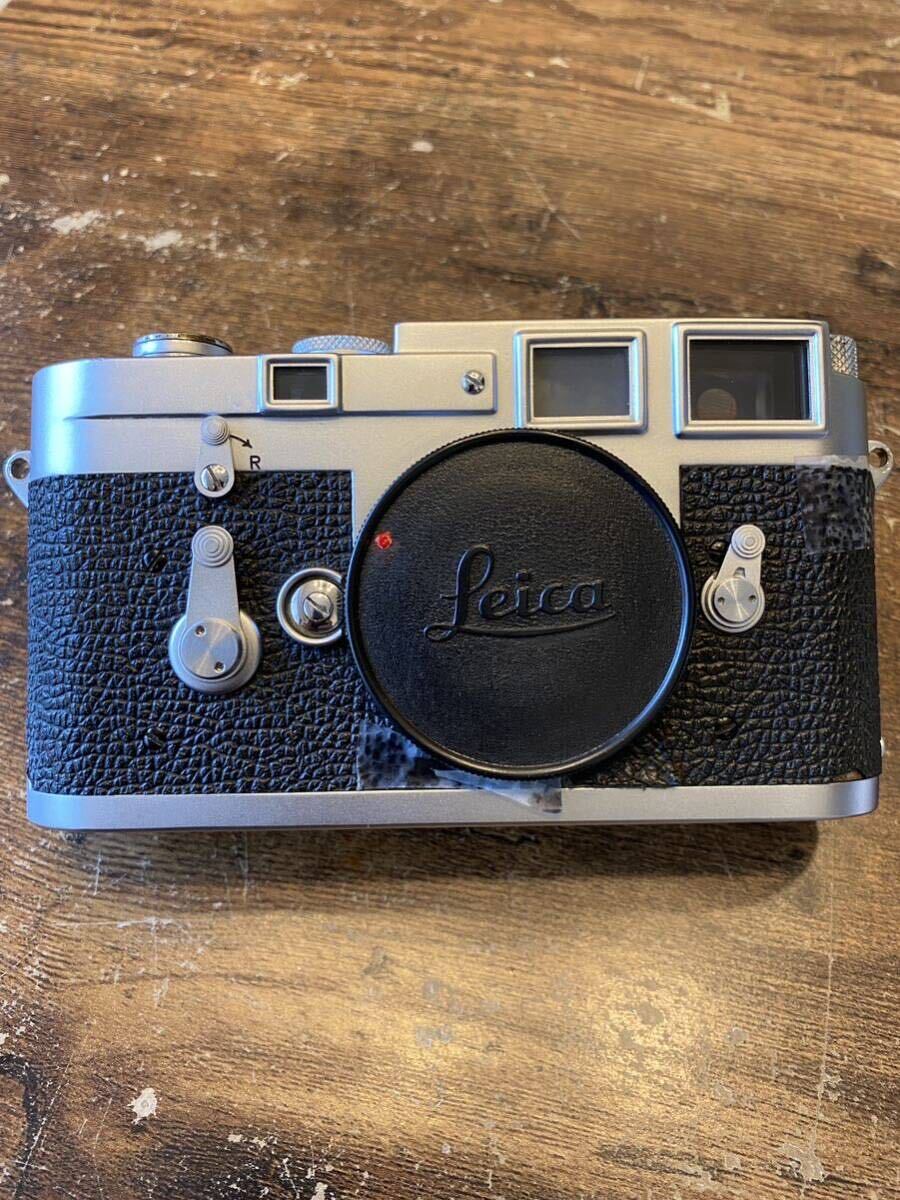 【激レア 92万番台】ライカ LEICA M3 シングルストローク ボディレンジファインダーカメラ 純正キャップ付 1円_画像1