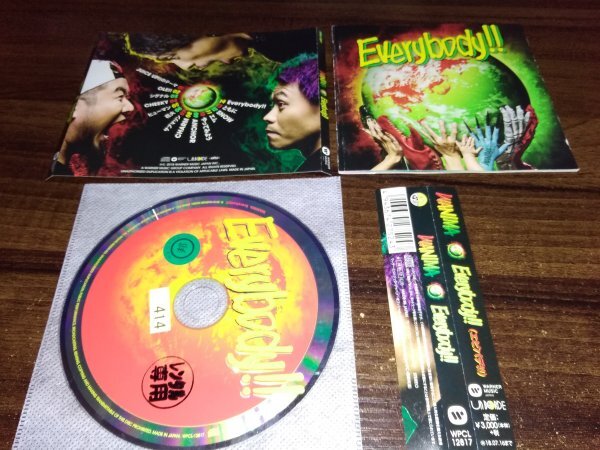 Everybody!! 　 WANIMA 　ワニマ　アルバム　CD ★　即決　送料200円 312_画像1