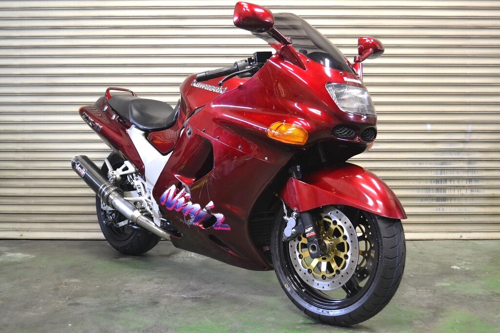 kawasaki ZX-11 新品タイヤ 高額カスタム devil BEET ETC 程度良好 予備険渡しOK 横浜市より zzr zx ZZR1100Dの画像7