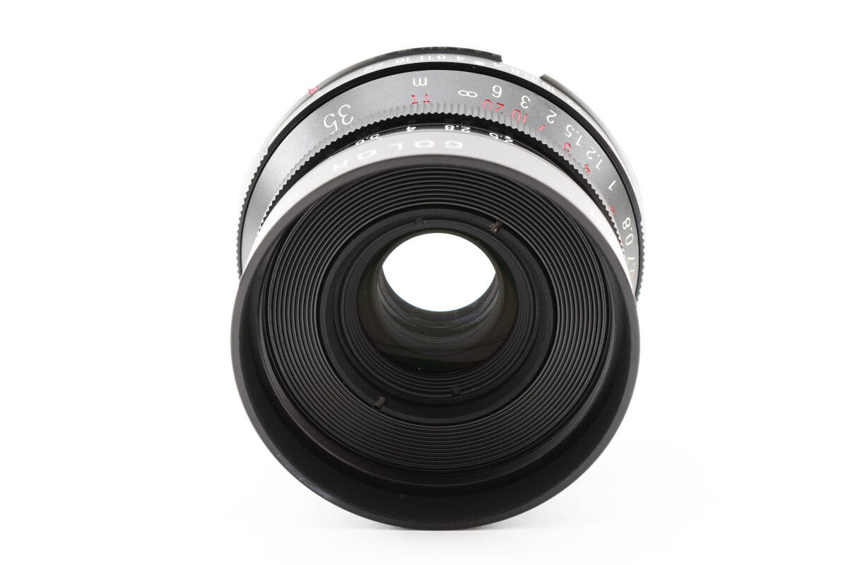 美品 Voigtlander COLOR-SKOPAR 35mm F2.5 MC フォクトレンダー 広角単焦点レンズ #1165_画像2