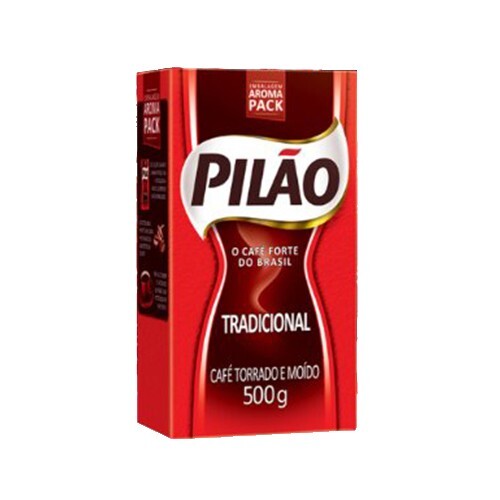 20％OFF カフェ ピロン トラディショナル 500g ブラジル産 レギュラー コーヒー 挽き豆 cafe pilao CP03_画像1