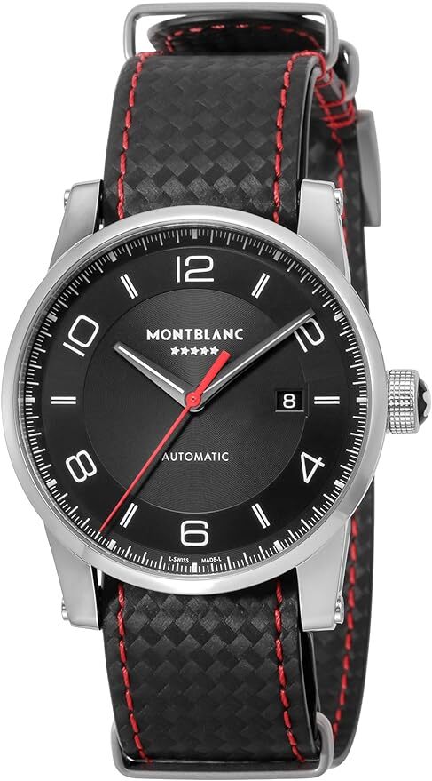 【期間限定新品】[MONTBLANC(モンブラン)] 腕時計Time Walker Automaticオートマティックサファイヤガラス 自動巻 42MM スイス Watch115361_画像1