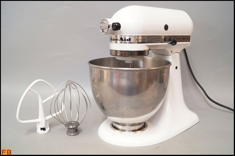  tax included *KitchenAid* desk mixer ARTISAN KSM150WH bowl * head 2. attaching electrification verification settled FMI kitchen aid ef M I business use kitchen -D1-163