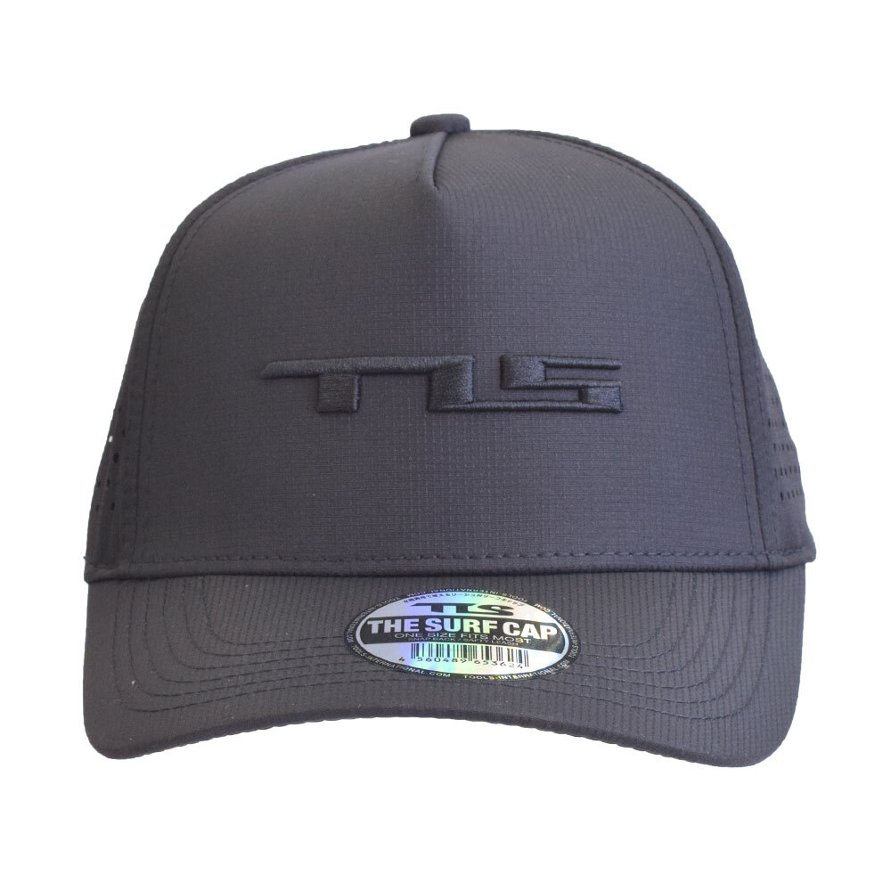 (タイムセール)ツールストゥールス (TOOLS) サーフキャップハット野球帽子ブラック TLS SURF CAP BLACK　高品質 丈夫 選び方 紐 太さ FCS_画像3