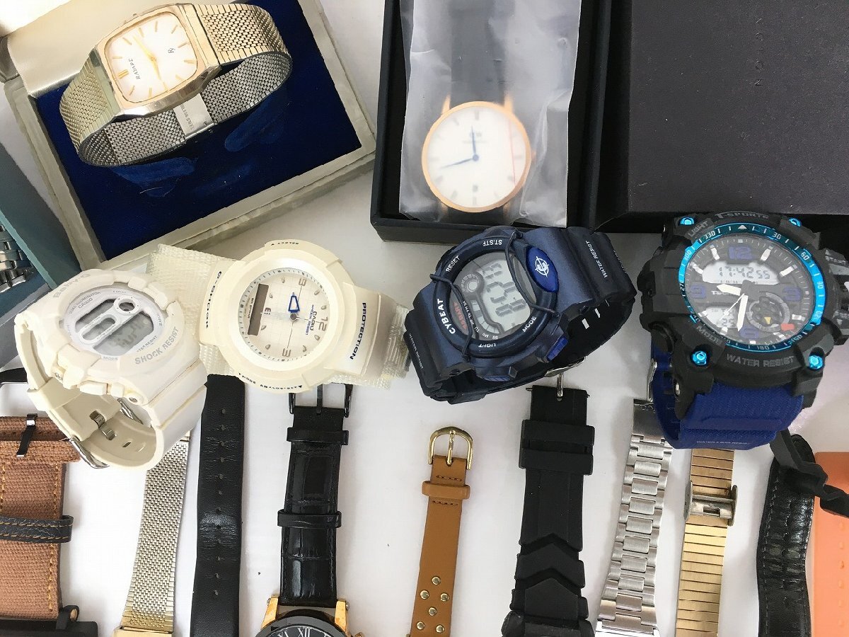 【ジャンク品】腕時計 まとめ セット カシオ CASIO セイコー SEIKO G-SHOCK TECHNOS DW ORLANDO TAKEOKIKUCHI WIRED FOSSIL 他 wa◇160の画像8