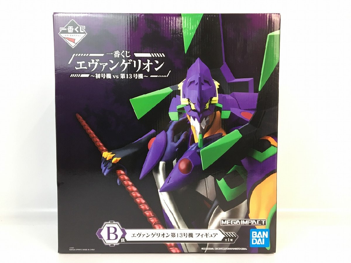 【未開封品】フィギュア 一番くじ エヴァンゲリオン 初号機vs第13号機 A賞 初号機 B賞 第13号機 セット まとめ MEGAIMPACT バンダイ wa◇69の画像6