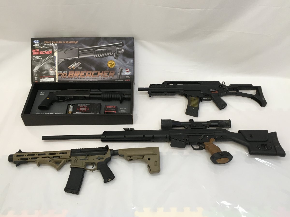 [ junk ] Tokyo Marui other electric gun / gas gun 4 number set R19482/19008/17932 wa*75