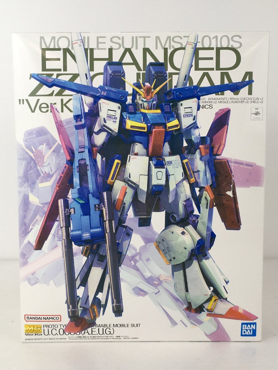 [ not yet constructed goods ]MG 1/100 strengthen type double ze-ta Gundam Ver.Ka(katoki is jime* VERSION ) ENHANCED ZZ GUNDAM R19718 wa*71