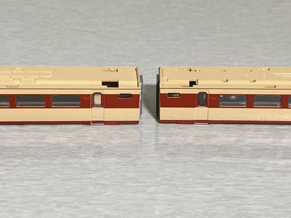 TOMIX 98549【モハ484-200とモハ485の「ボディ+側面ガラスパーツ」】JR485系特急電車(京都総合運転所・雷鳥)増結セット バラ 要詳細参照_画像5