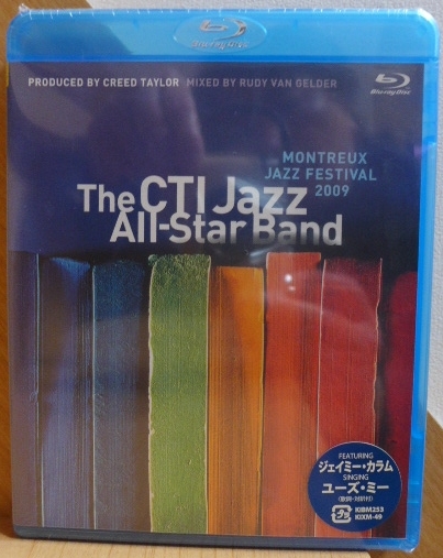☆ 未開封 Blu-ray 69分 The CTI Jazz All-Star Band『 2009 モントルー・ライブ 』☆ 管理№311の画像1