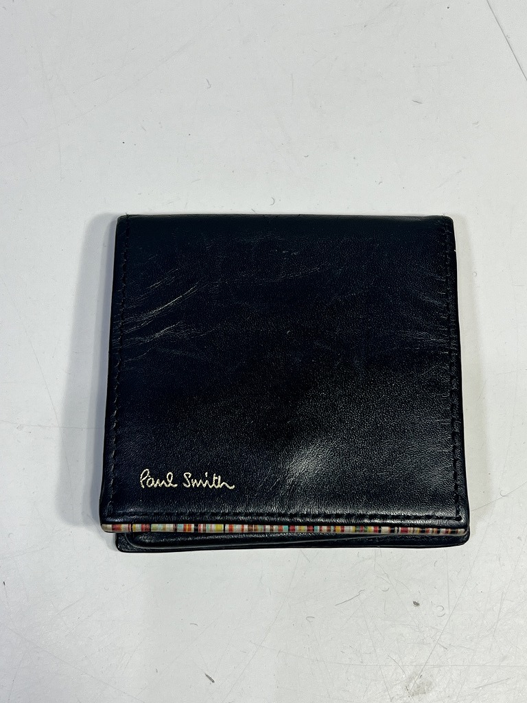 Paul Smith ポールスミス コインケース 財布 ロゴ カラフル USED 中古 R601_画像1