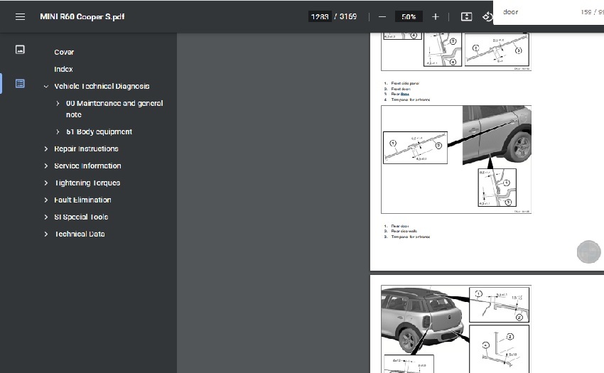 MINI R60 Cooper S クロスオーバー カントリーマン クーパーS ワークショップマニュアル 整備書 (Cooper JCW One も選択可能の画像6
