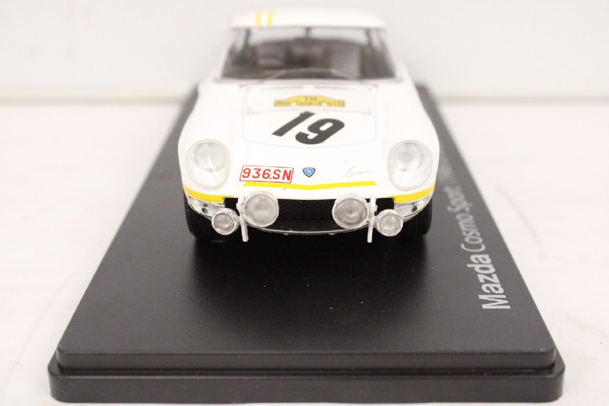 アシェット 国産名車 コレクション Mazda Cosmo Sport (1968 of Marathon De La Route#19) マツダ コスモスポーツ 1/24 ノレブ 00J2447-Bの画像3