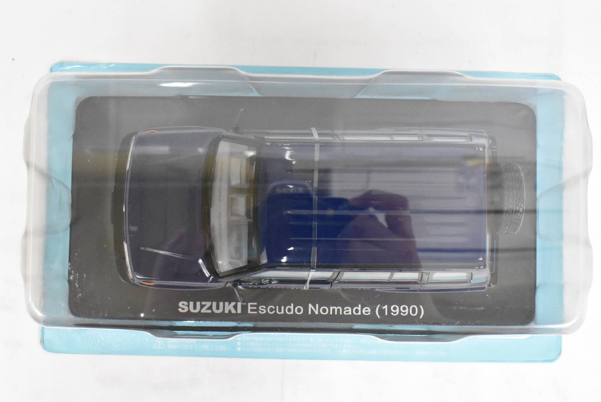 ブリスター未開封 アシェット 国産名車 コレクション Suzuki Escudo Nomade (1990) スズキ エスクード ノマド 1/24 Vol,99 015J2447-39の画像6