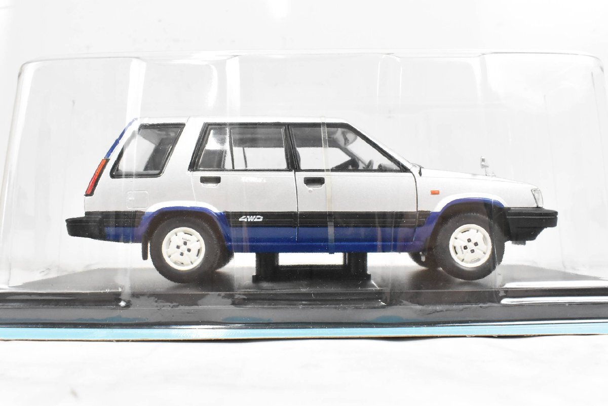 ブリスター未開封 アシェット 国産名車 コレクション Toyota Sprinter Carib (1982) トヨタ スプリンターカリブ 1/24 Vol,95 018J2447-4の画像4