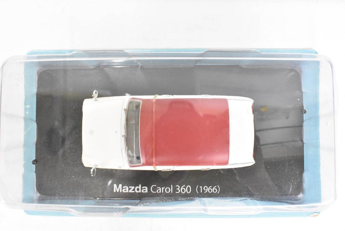 ブリスター未開封 アシェット 国産名車 コレクション Mazda Carol 360 (1966) マツダ キャロル360 1/24 Vol,15 015J2447-35の画像6