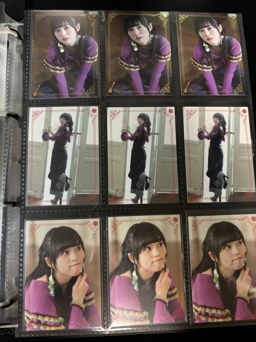 Voice Actor Card Collection EX Roselia『Edel Rose』今井リサ 中島由貴 セット Voice Actor Card Collection EX Roselia『Edel Rose』今井リサ 中島由貴 セット