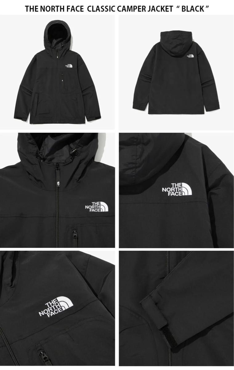 ノースフェイス ブラック 黒 マウンテン パーカー M マウンテンジャケット THE NORTH FACE